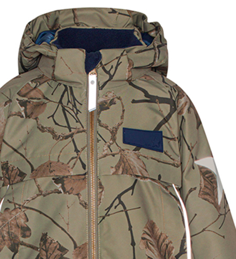 Molo Snowsuit - Pingo - Forest Leaves