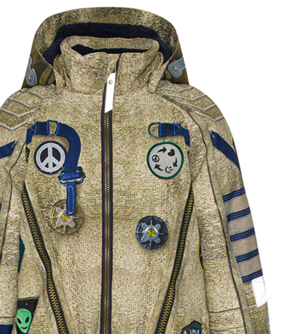 Molo Snowsuit - Polar - Golden Astronaut