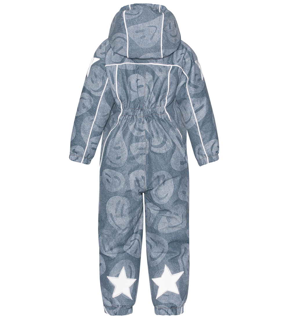 Molo Snowsuit - Polaris - Denim Swirley