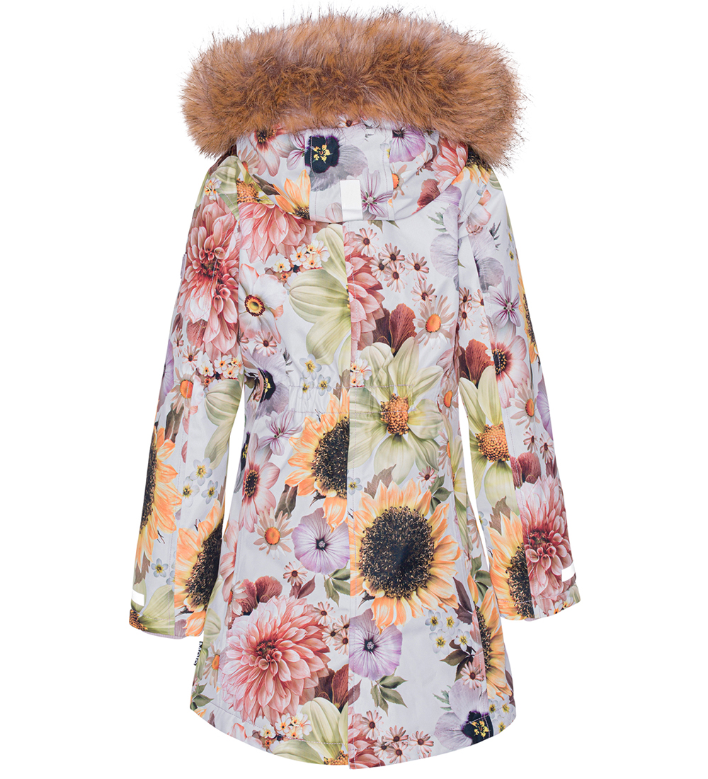 Molo Winter Coat - Peace - Retro Flowers