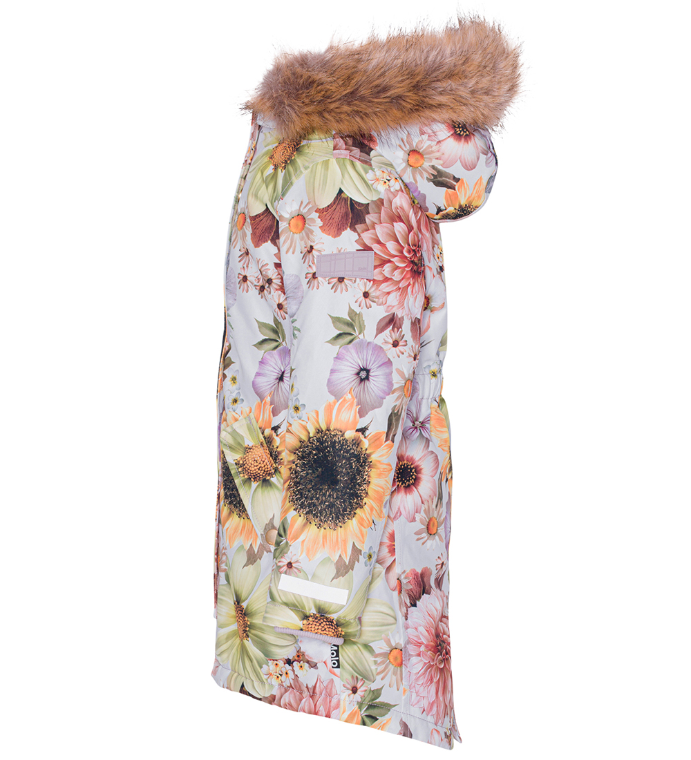 Molo Winter Coat - Peace - Retro Flowers