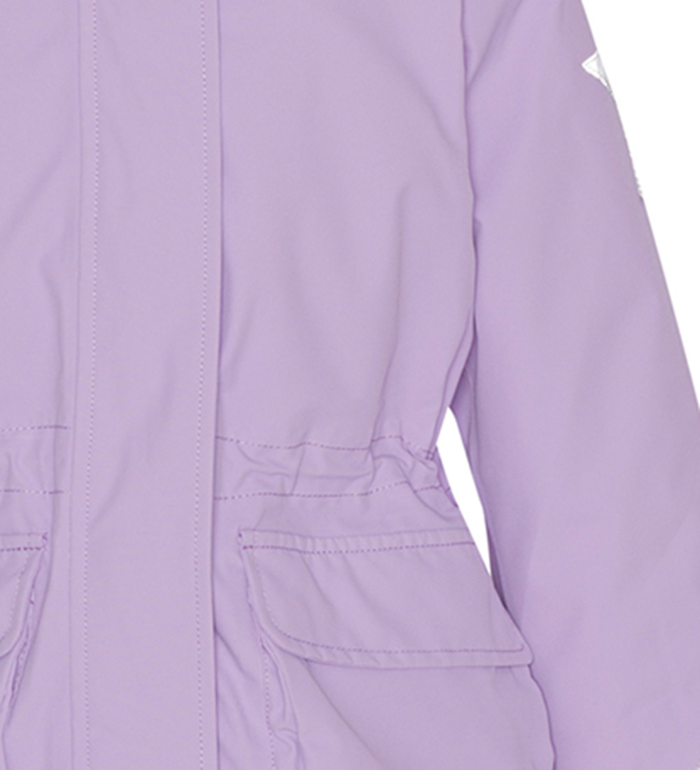 Molo Winter Coat - Cathy Fur - Violet Cloud