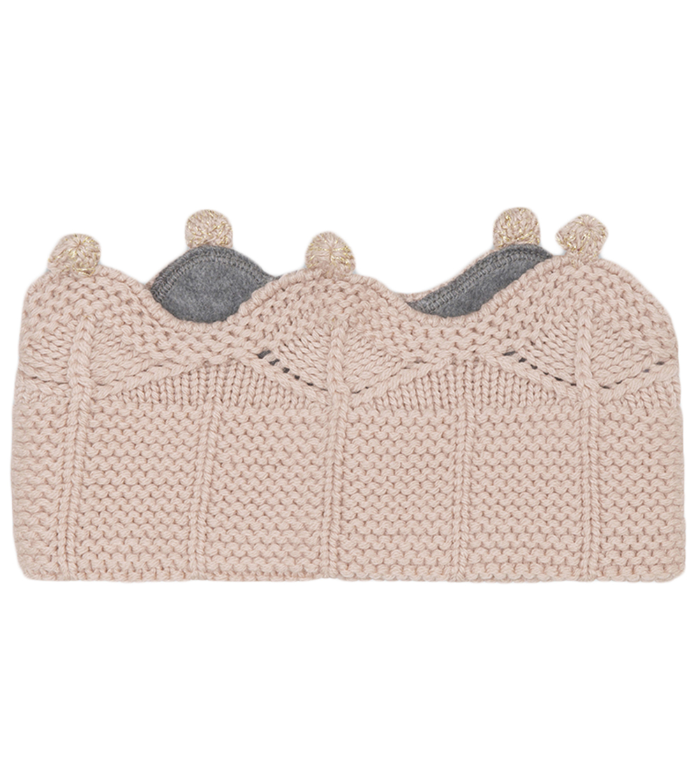 Mini A Ture Headband - Wool/Polyester - Crown - Cinni - Rose Dus