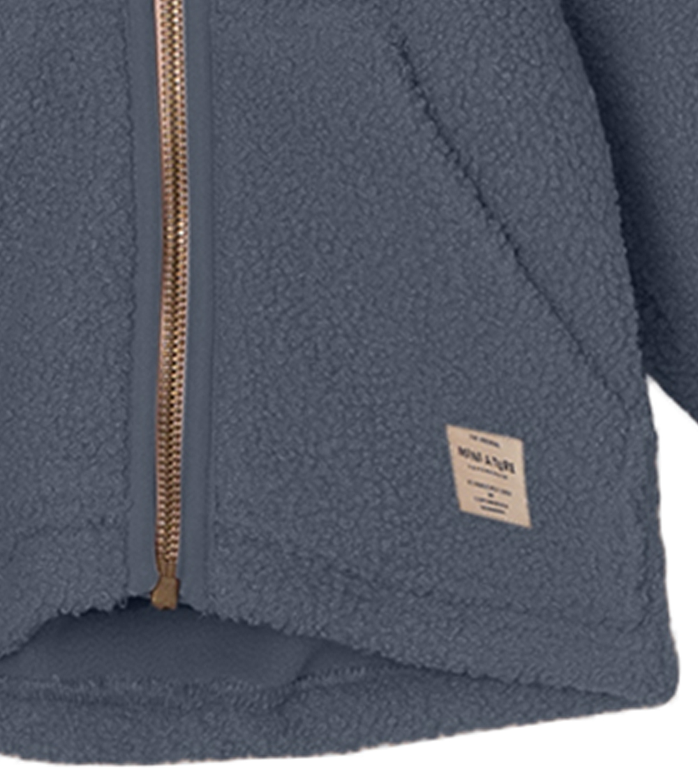 Mini A Ture Fleece Jacket - Teddy - Liff - Ombre Blue