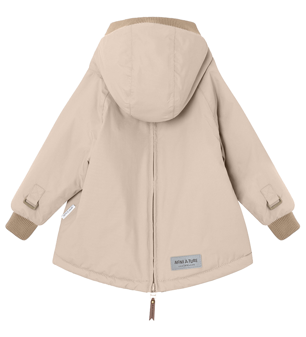Mini A Ture Winter Coat - Baby Wen Anorak - Rose Dust