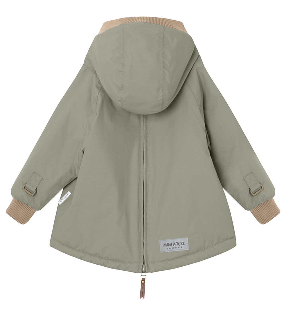 Mini A Ture Winter Coat - Baby Wen Anorak - Vert