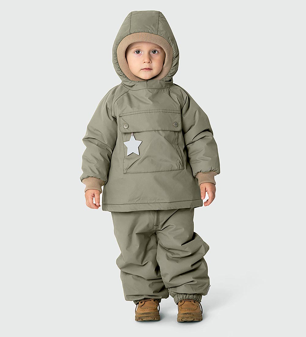 Mini A Ture Winter Coat - Baby Wen Anorak - Vert