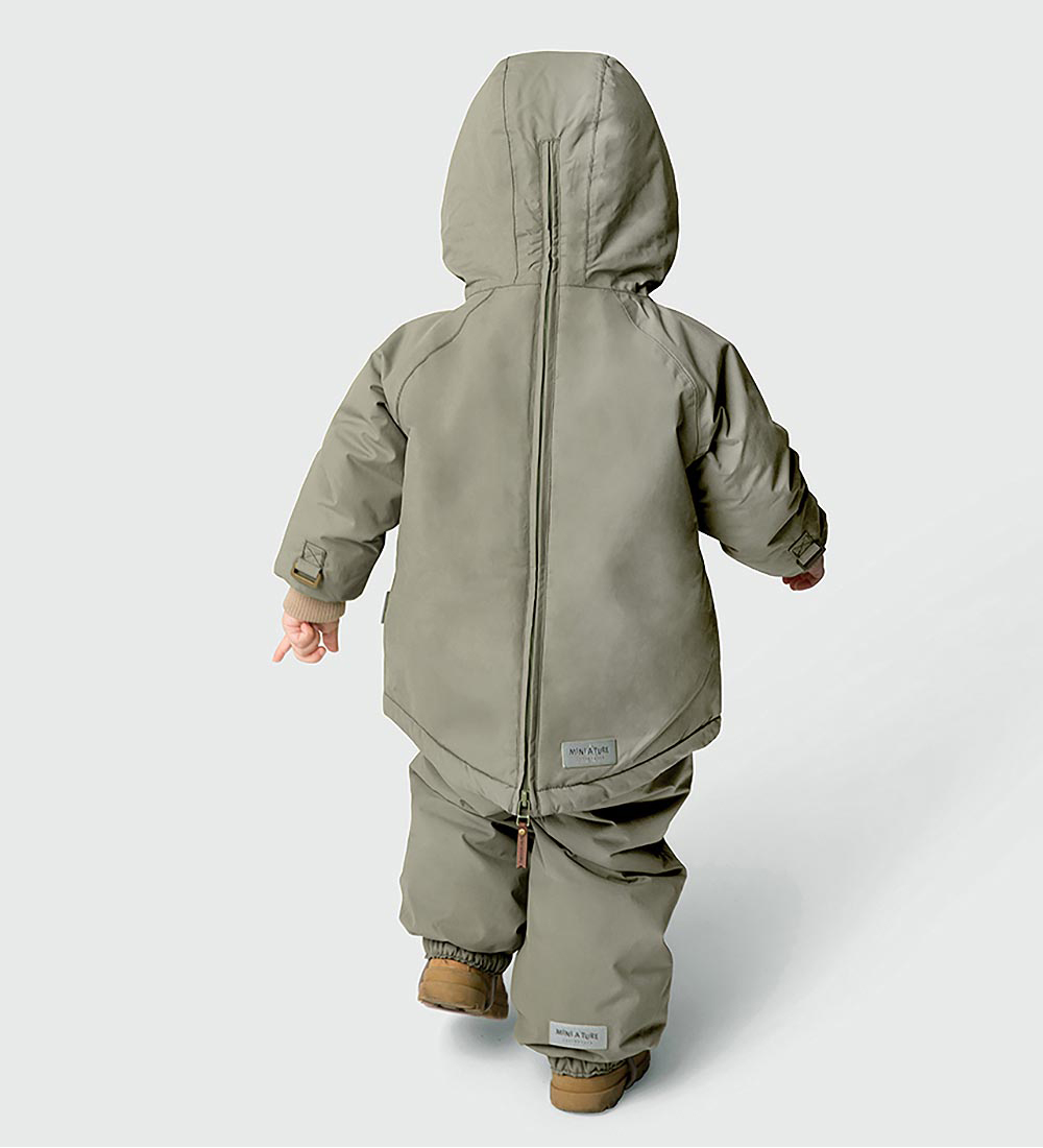 Mini A Ture Winter Coat - Baby Wen Anorak - Vert
