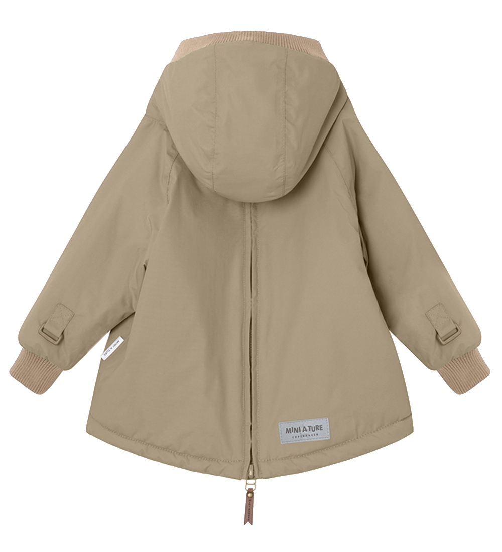 Mini A Ture Winter Coat - Baby Wen Anorak - Savannah Tan