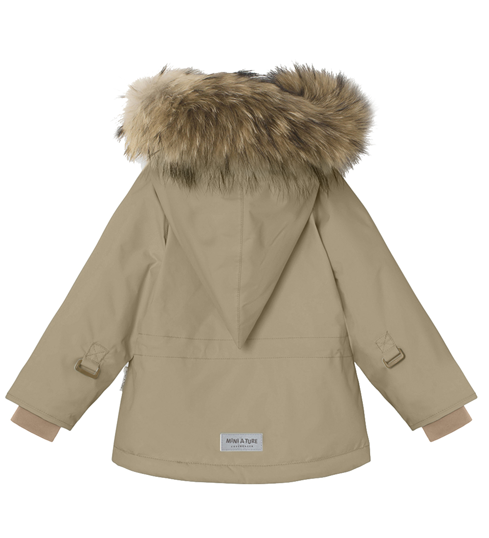 Mini A Ture Winter Coat - Wang Fur - Savannah Tan