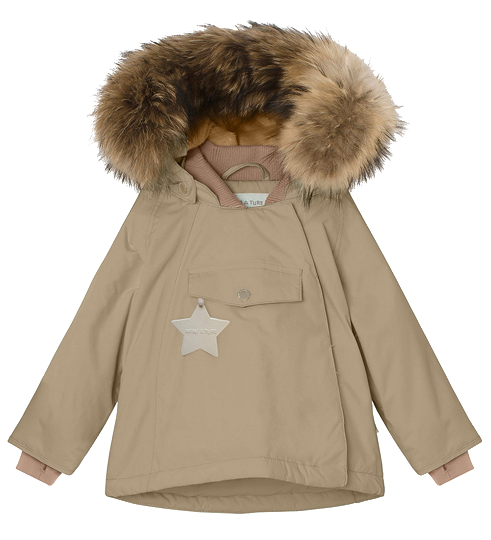 Mini A Ture Winter Coat - Wang Fur - Savannah Tan