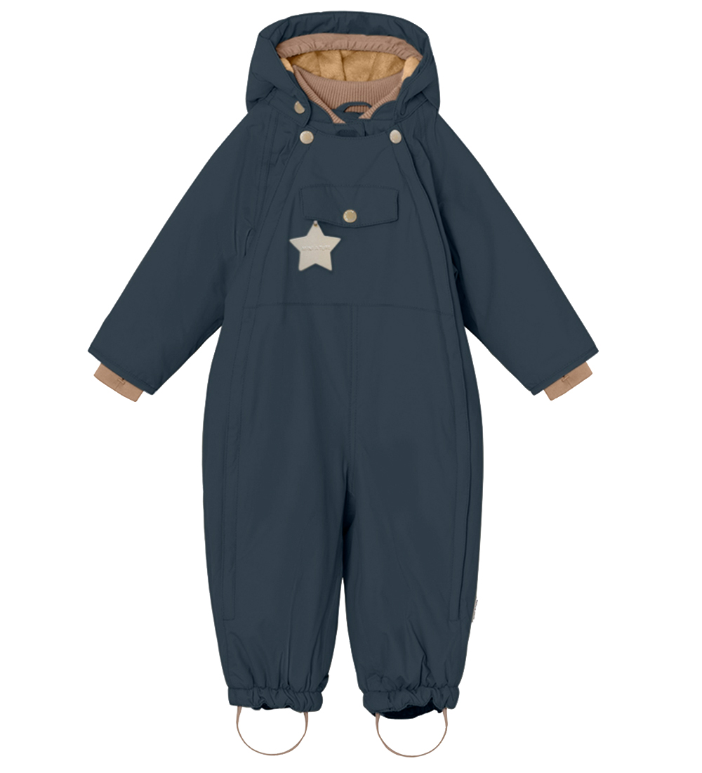 Mini A Ture Snowsuit - Wisti - Blue Nights
