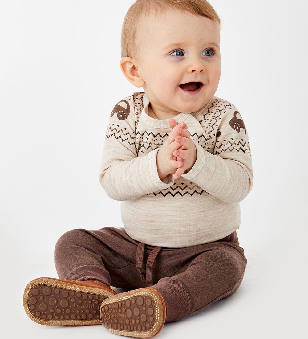 Hust and Claire Trousers - Wool/Bamboo - Gaby - Coffee