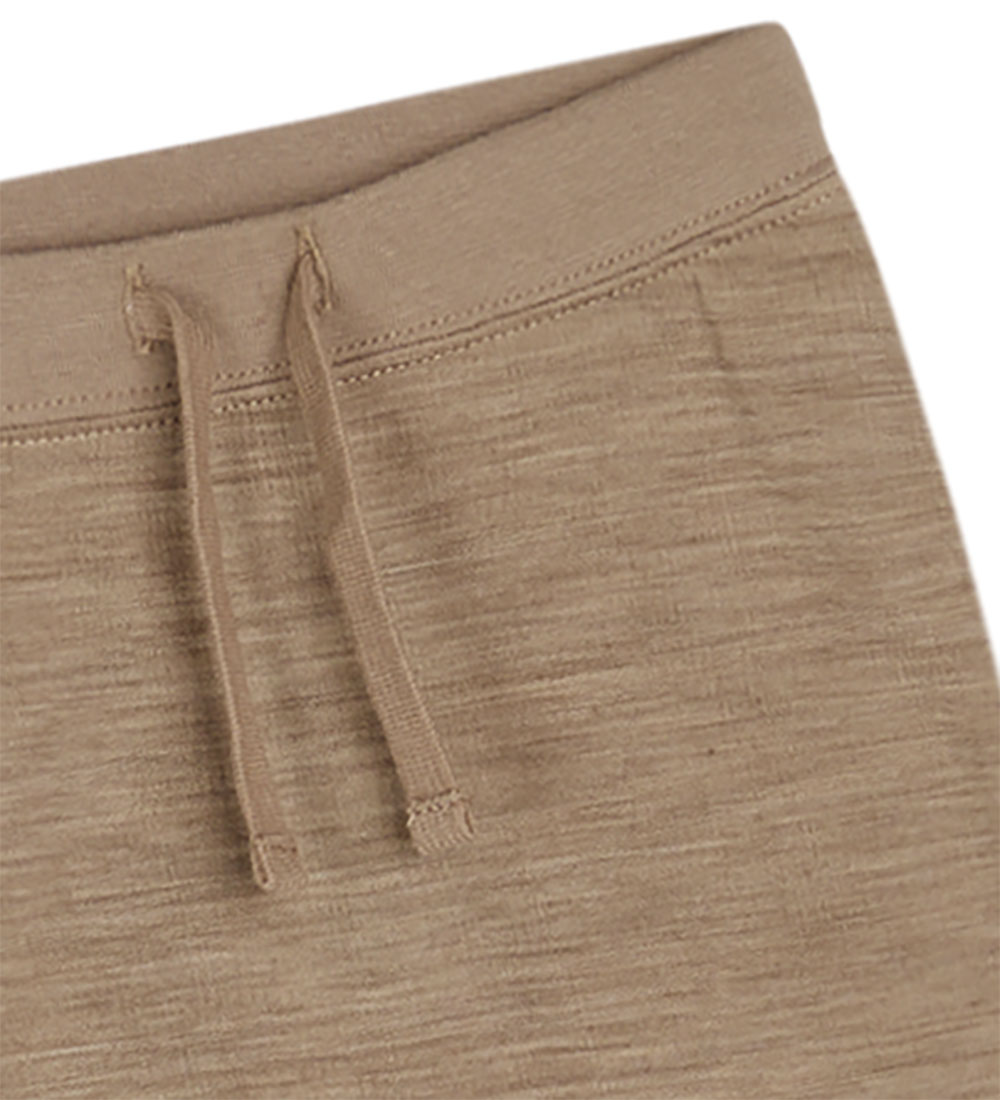 Hust and Claire Trousers - Wool/Bamboo - Gaby - Biscuit Melange