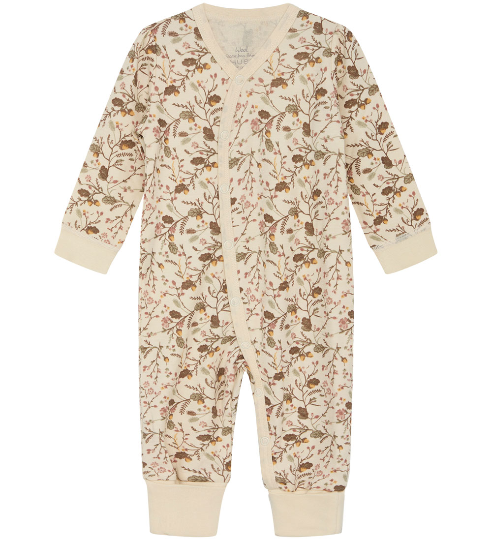Hust and Claire Jumpsuit - Wool/Bamboo - Manui - Ecru