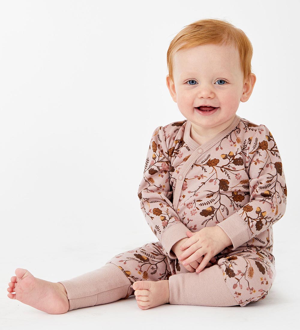 Hust and Claire Jumpsuit - Wool/Bamboo - Manui - Shade Rose