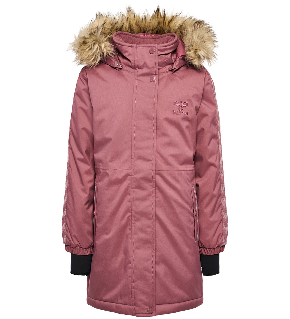 Hummel Winter Coat - hmlLeaf Tex - Rose Brown