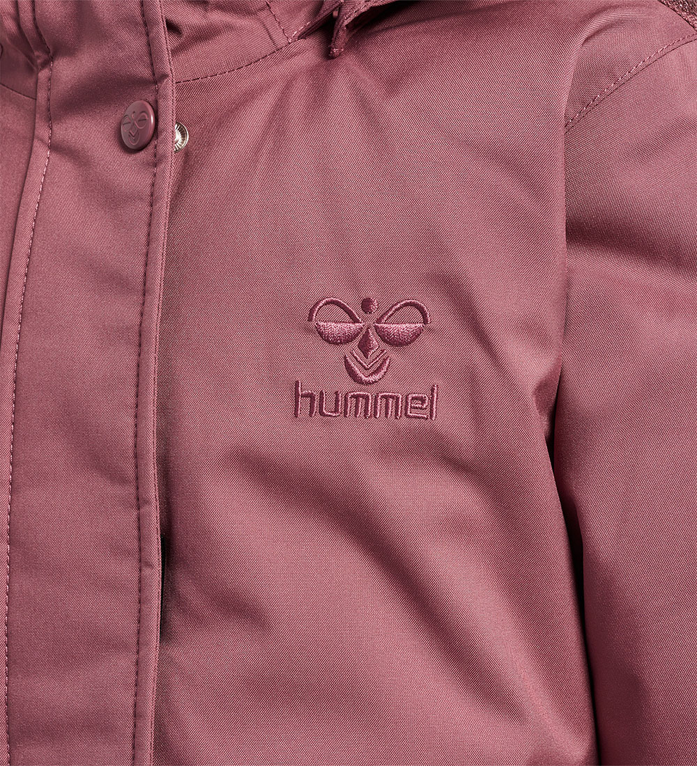 Hummel Winter Coat - hmlLeaf Tex - Rose Brown