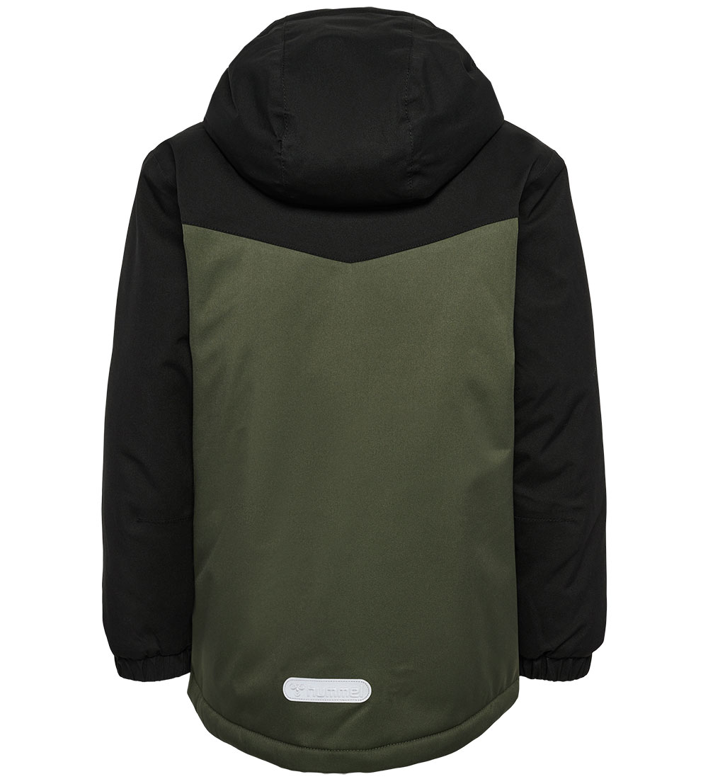 Hummel Vinterjacka - hmlCONRAD - Olive Natt