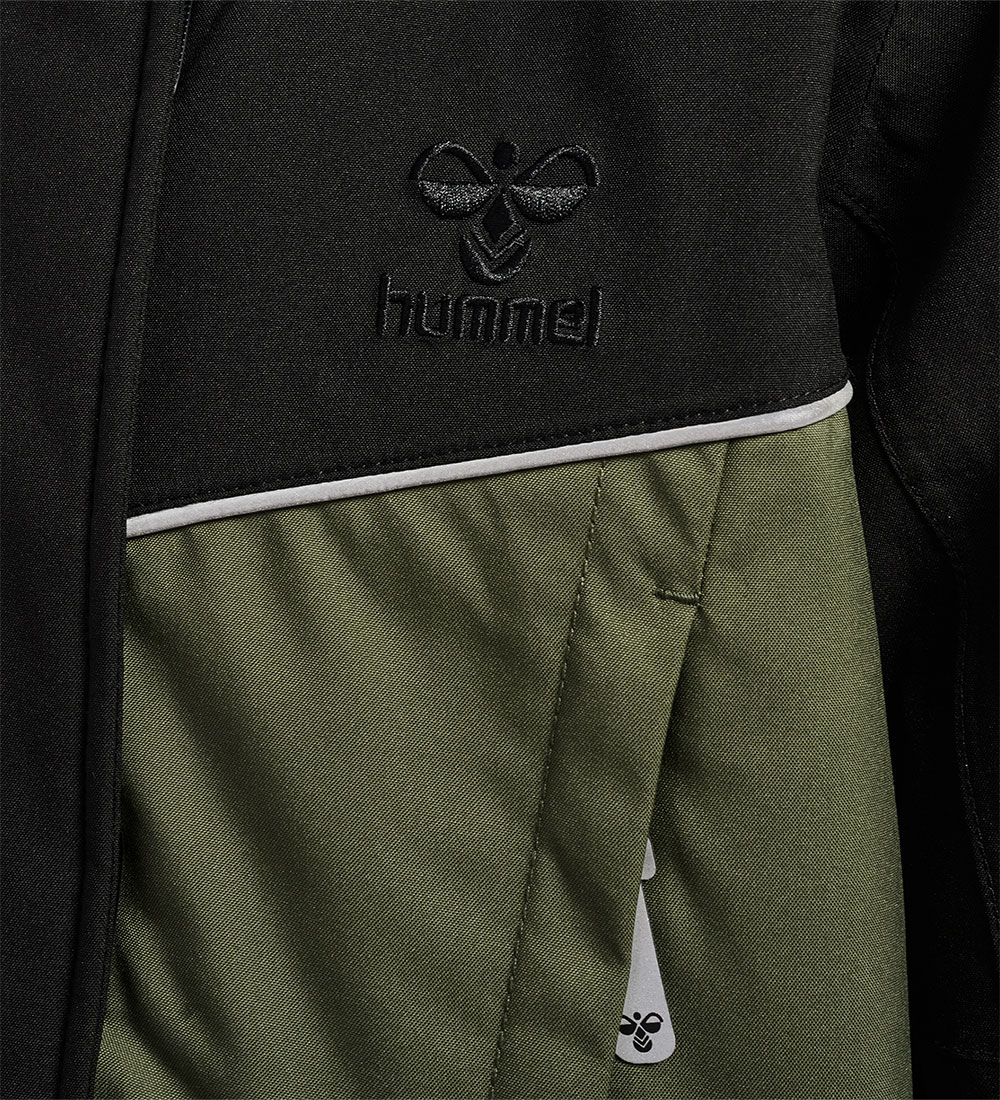 Hummel Vinterjacka - hmlCONRAD - Olive Natt