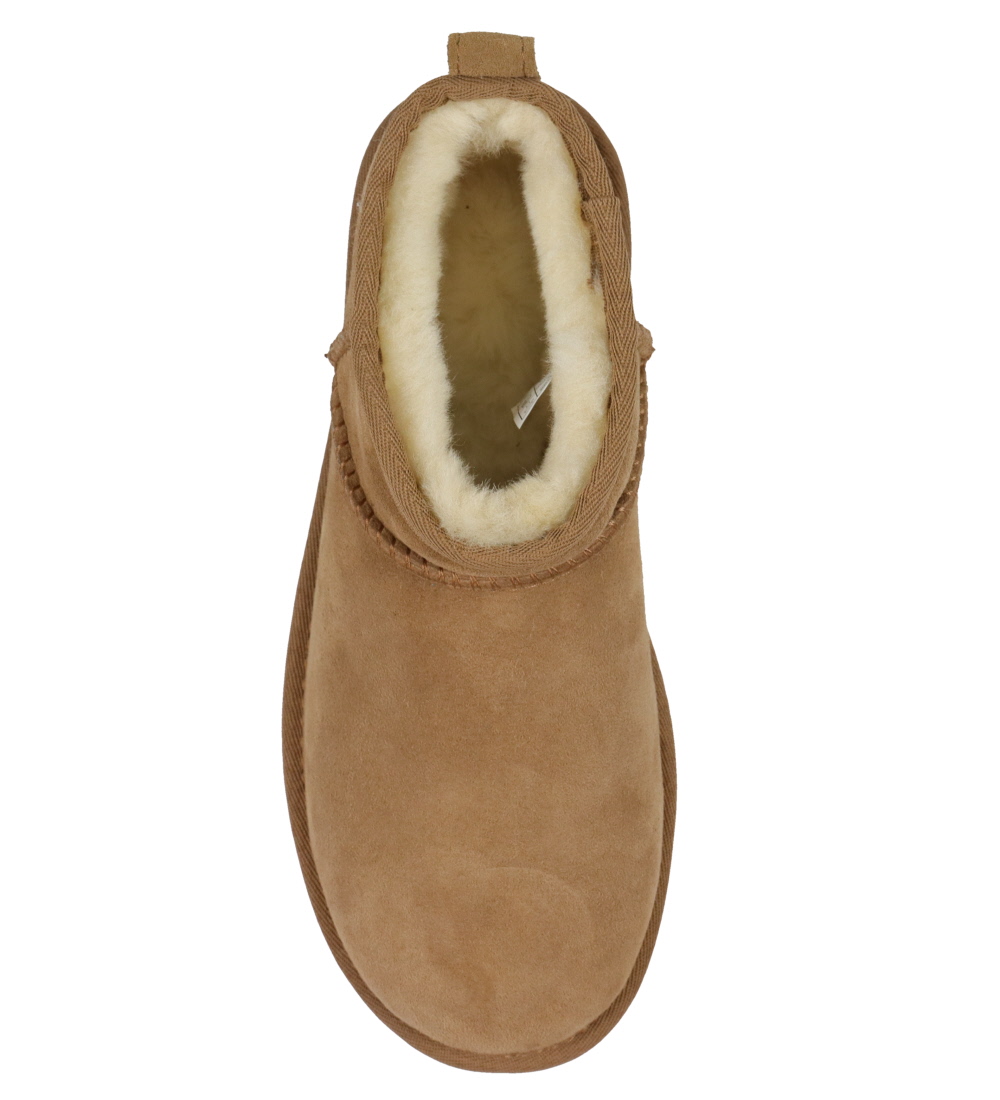 UGG Teddy Boots - W Classic Ultra Mini - Chestnut