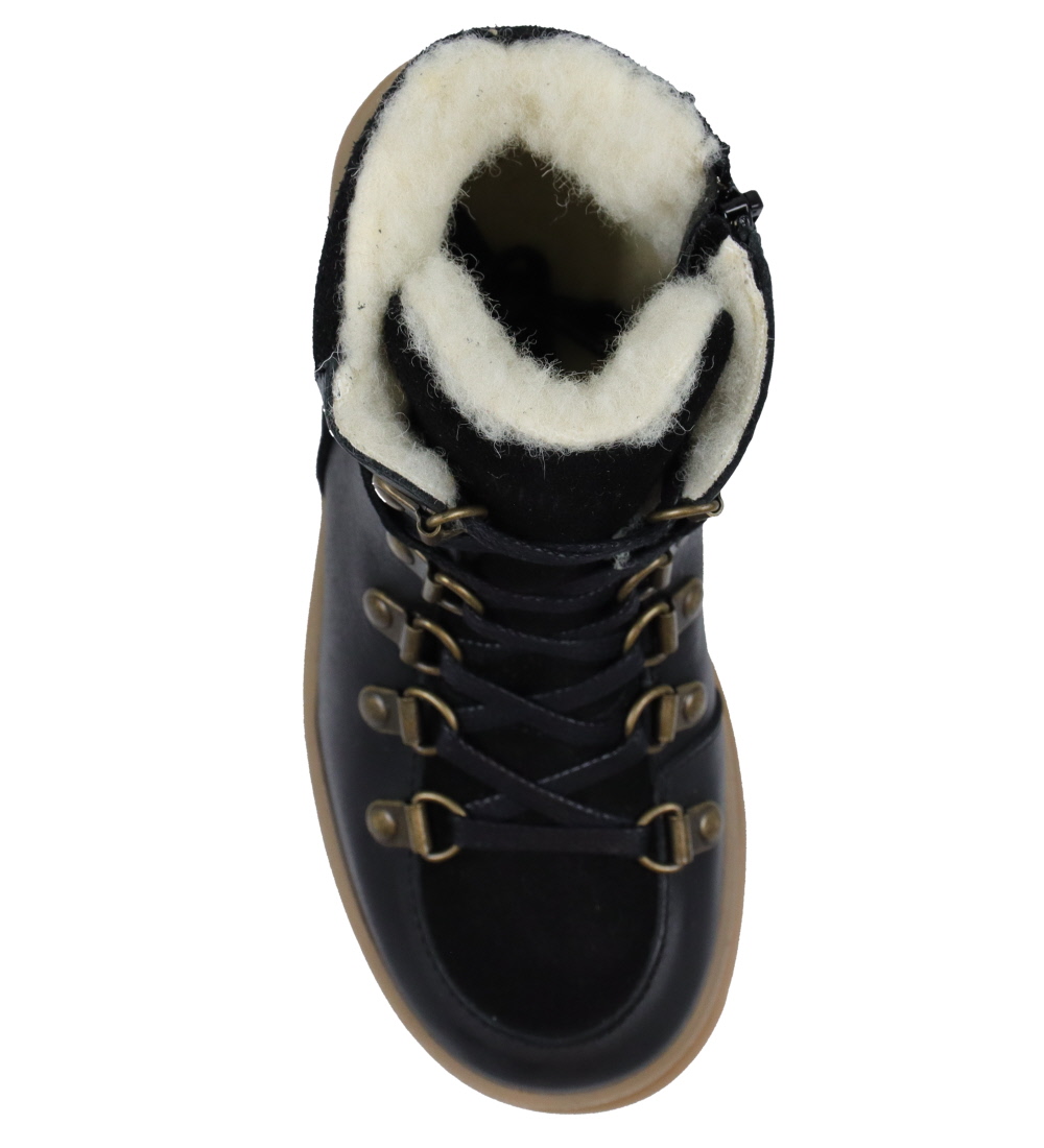 Bottes d'Hiver Wheat - Tony Tex - Noir