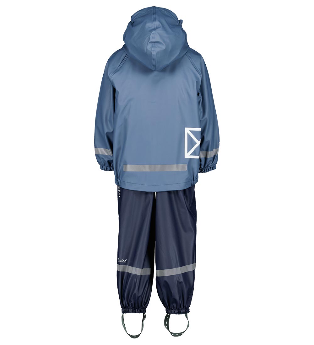 Didriksons Sadevaatteet m. Henkselit - PU - Slaskeman - True Blu