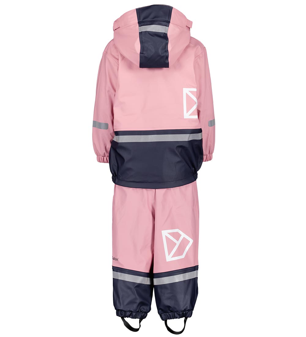Didriksons Regnkläder m. Foder - PU - Boardman - Soft Rosa