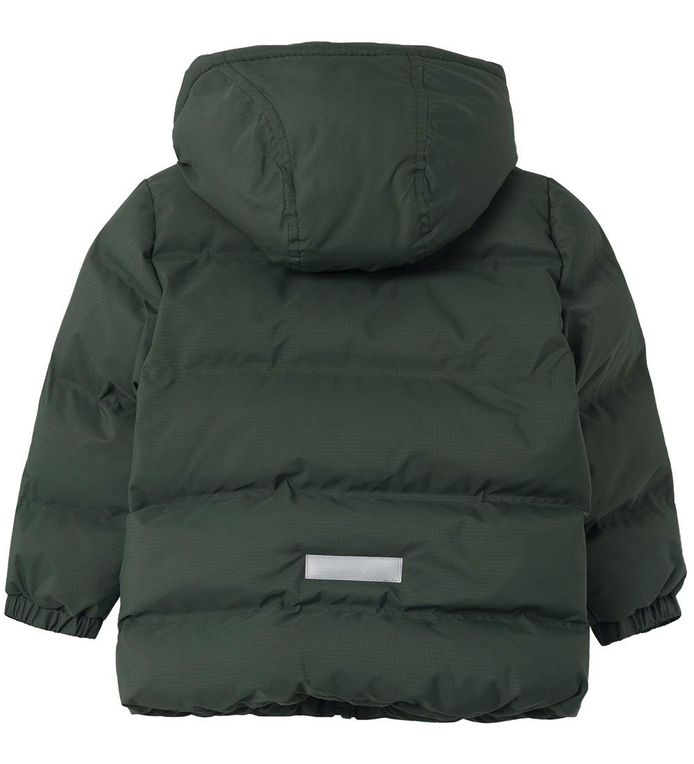 Name It Padded Jacket - NmmMellow - Deep Forest