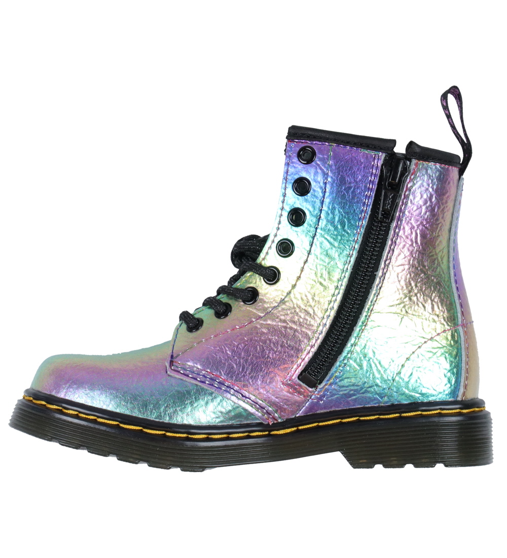 Dr. Martens Boots - 1460 J Rainbow Crinkle - Multi