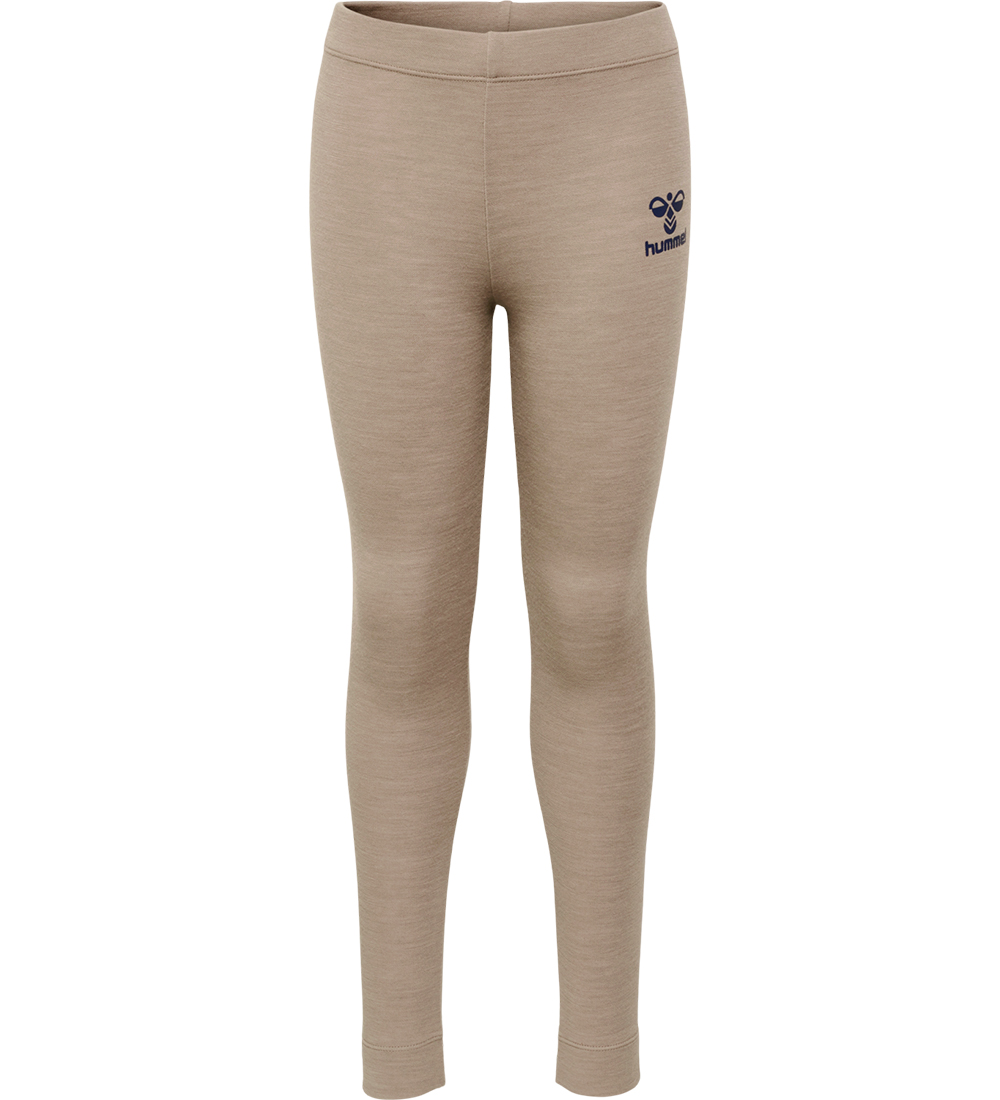 Hummel Leggings - Wool - hmlWingo - Fungi