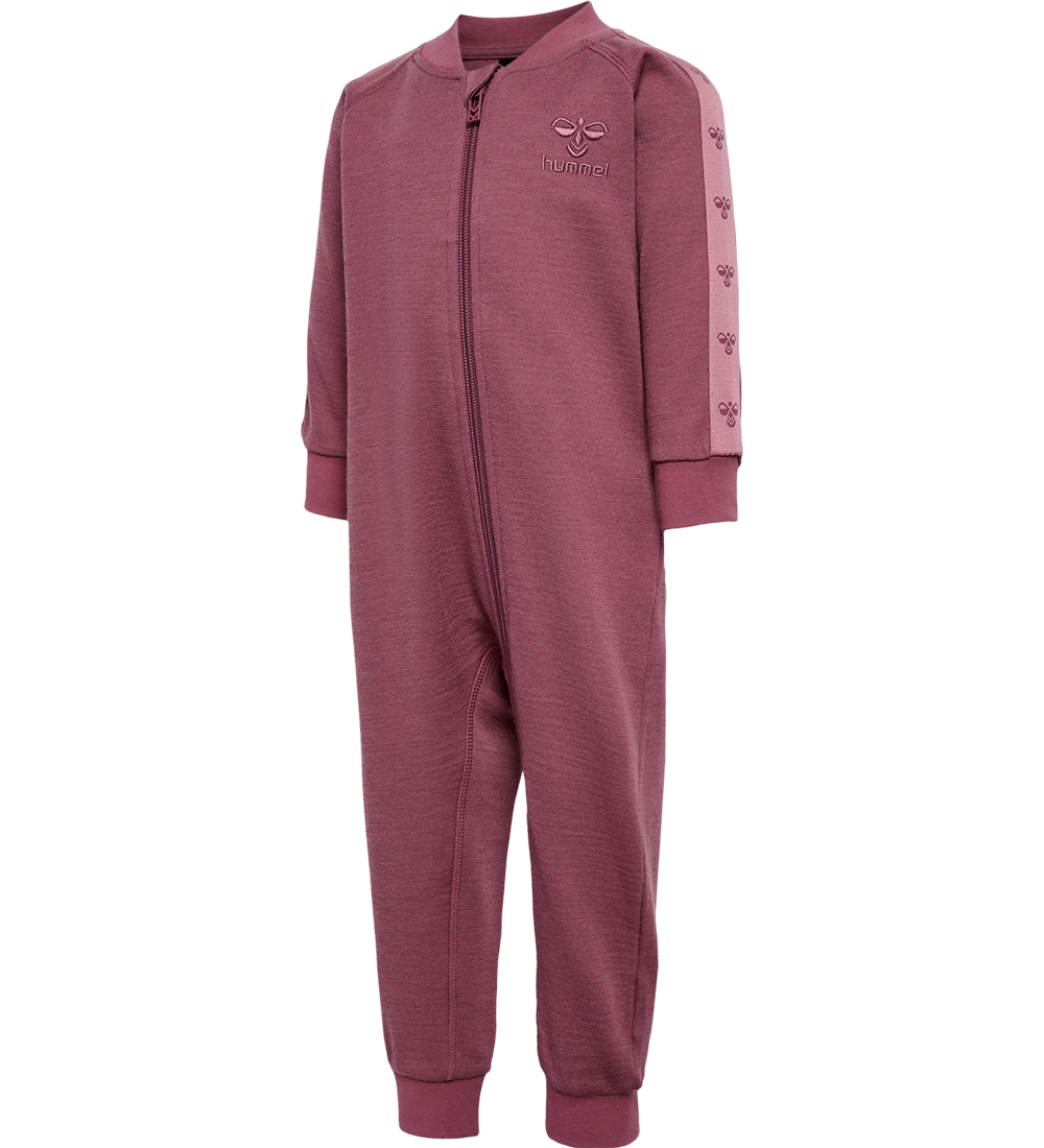 Hummel Jumpsuit - Wool - hmlBello - Rose Brown