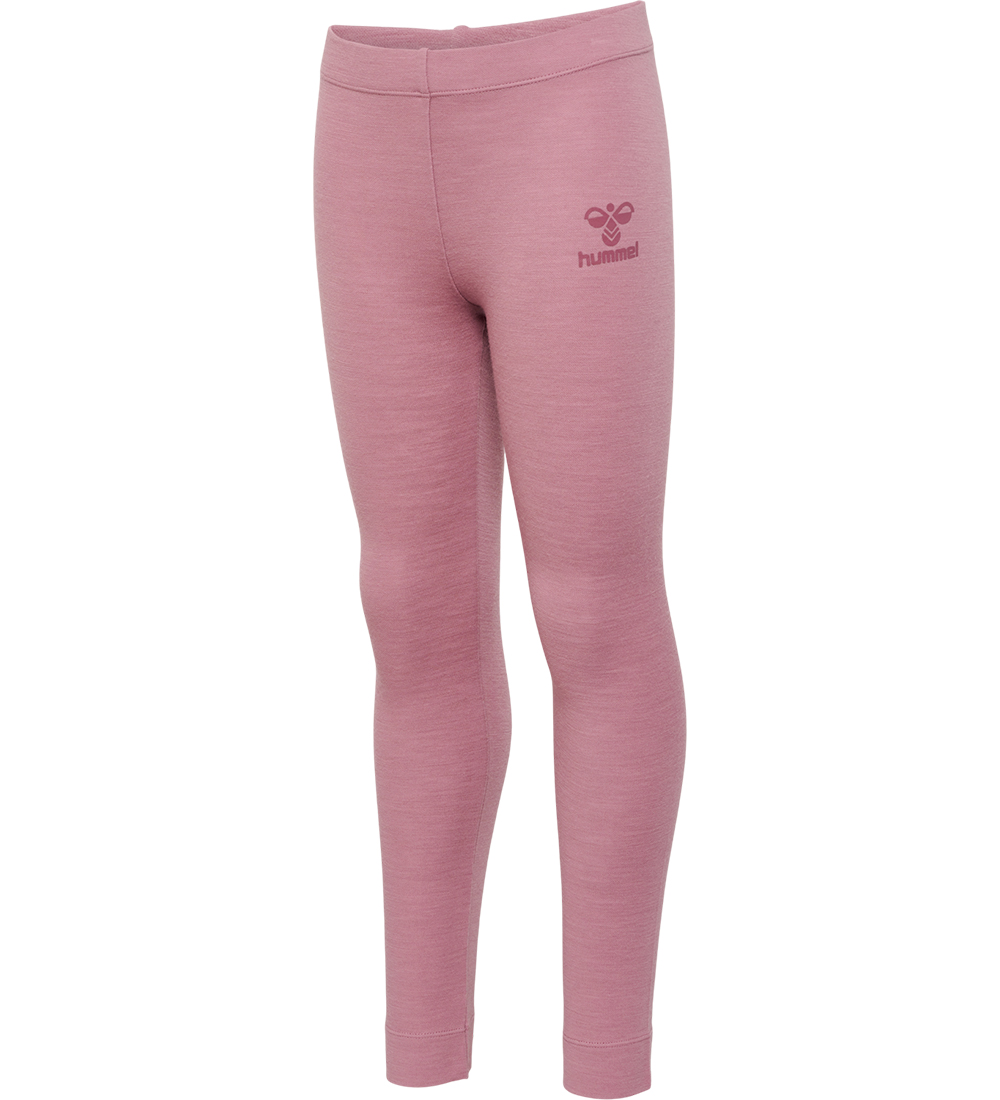 Hummel Leggings - Wool - hmlWingo - Nostalgia Rose