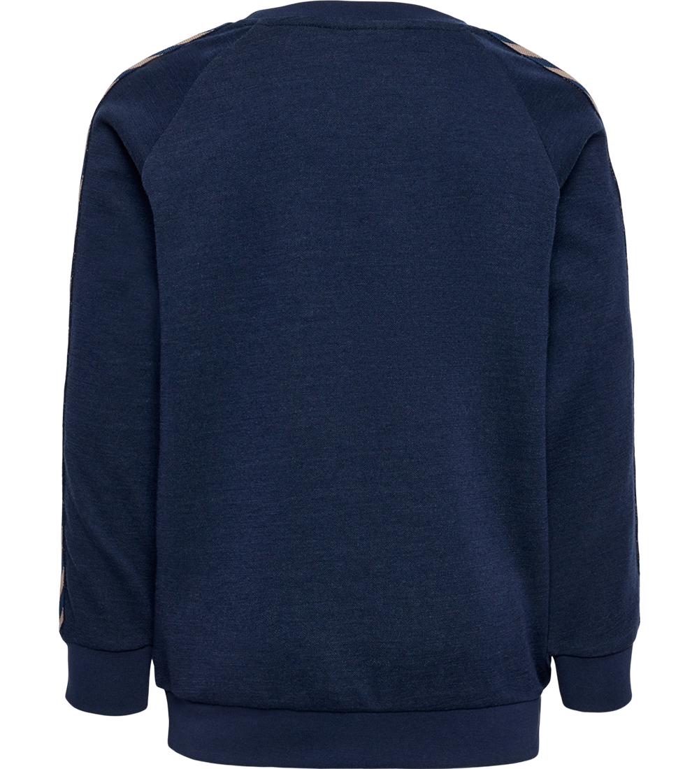 Hummel Sweatshirt - Wool - hmlWong - Black Iris