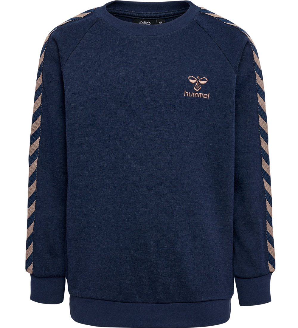Hummel Sweatshirt - Wool - hmlWong - Black Iris