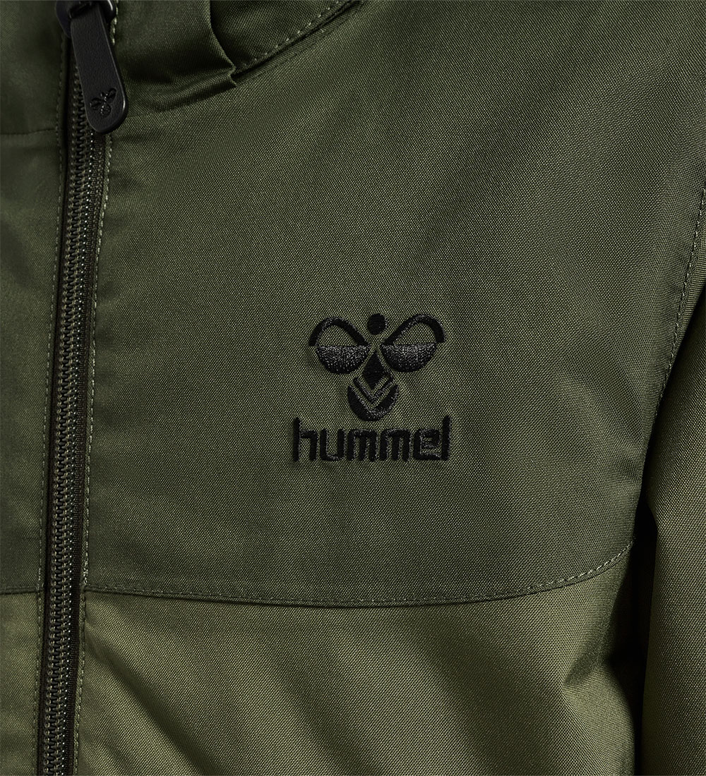 Hummel Winter Coat - hmlLogan Tex - Olive Night