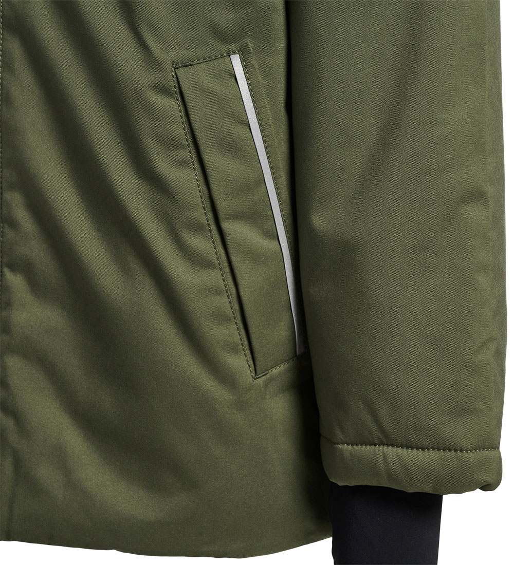 Hummel Winter Coat - hmlLogan Tex - Olive Night
