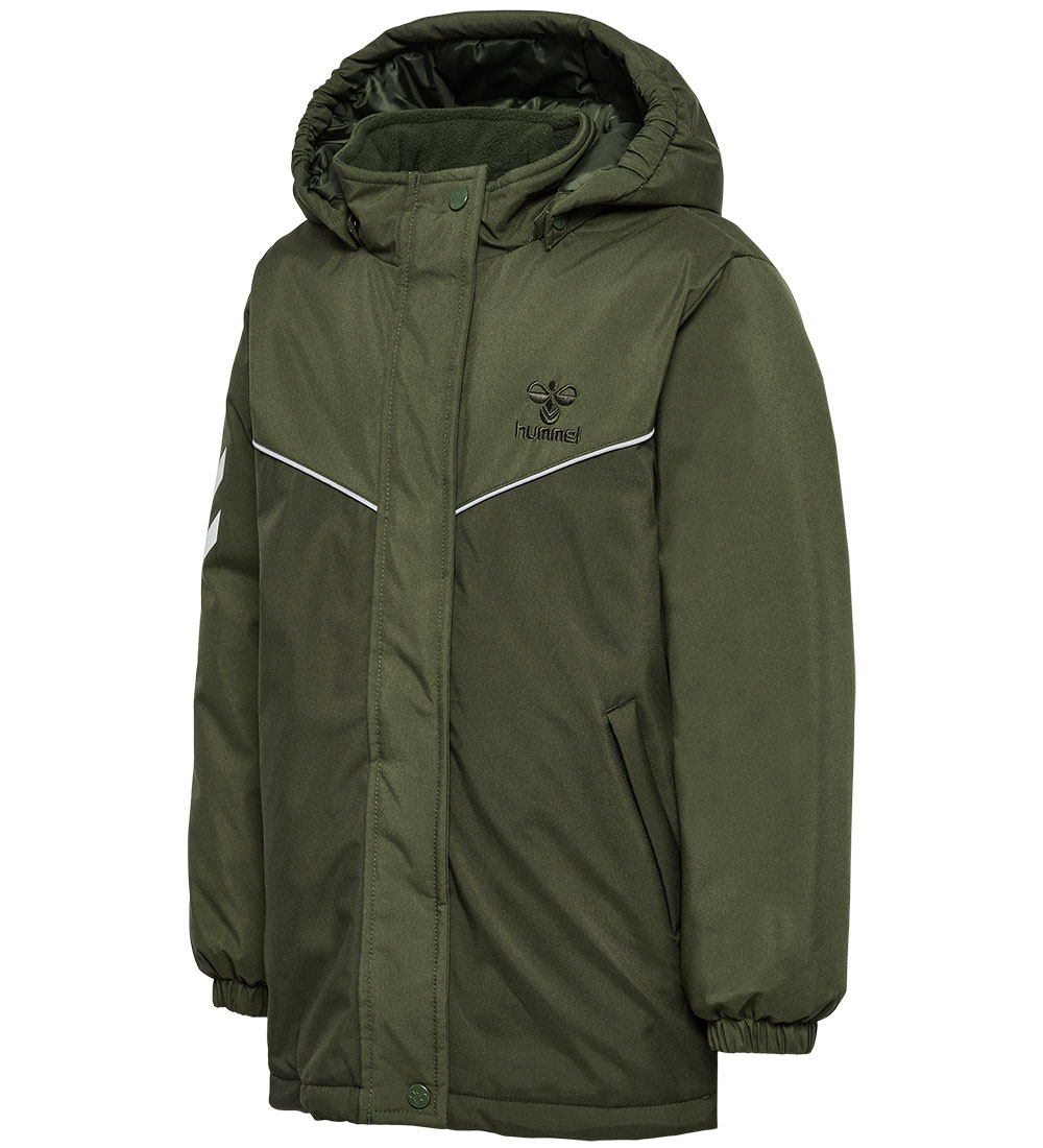 Hummel Winter Coat - hmlJosse Tex - Olive Night