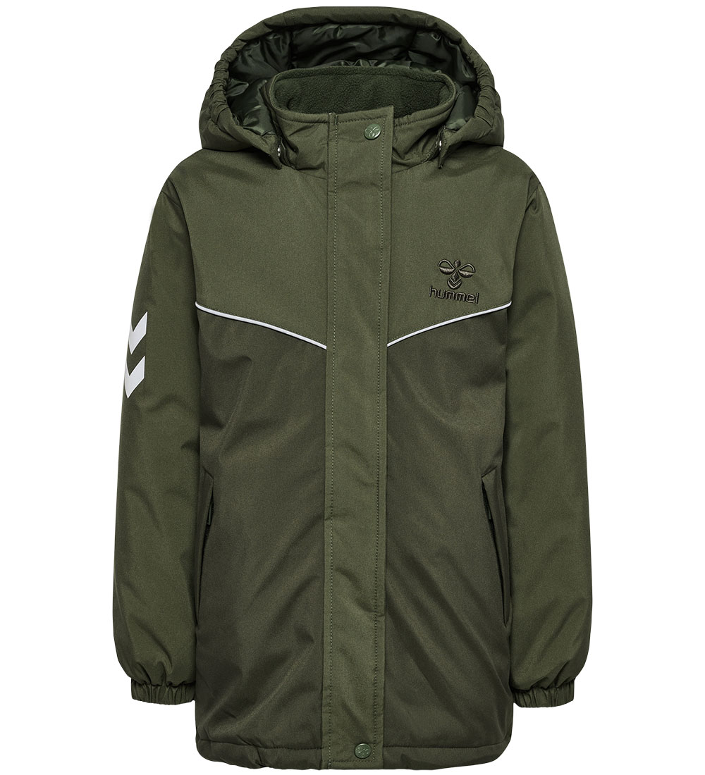 Hummel Winter Coat - hmlJosse Tex - Olive Night