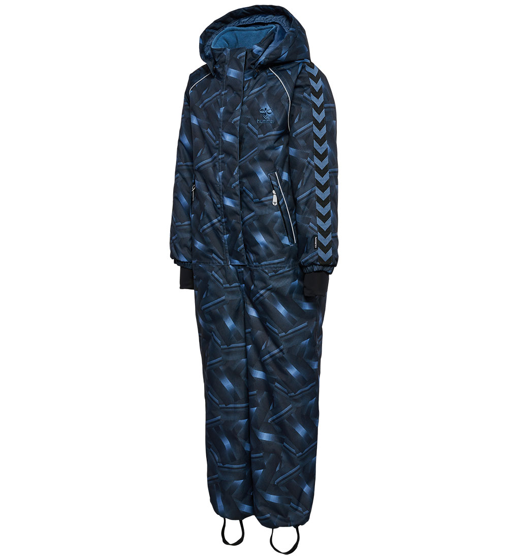 Hummel Snowsuit - hmlArtic Tex - Bering Sea w. Pattern