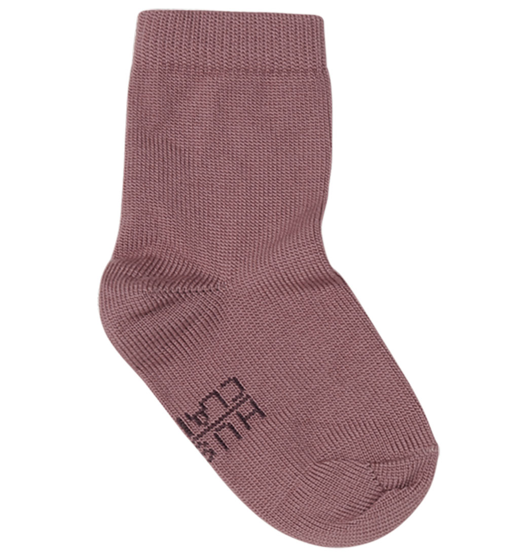 Hust and Claire Socks - Wool/Bamboo - Foty - 3-Pack - Burlwood