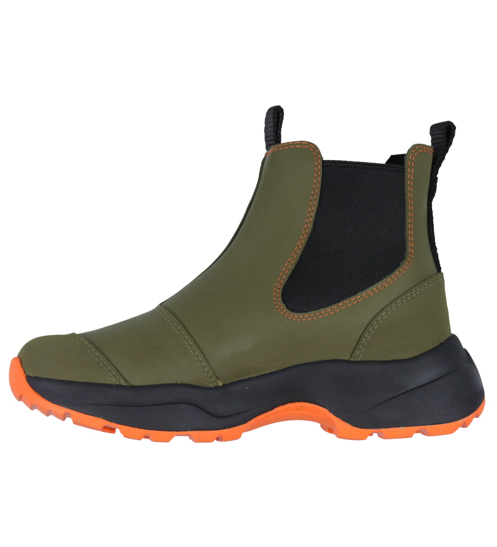 Woden Rubber Boots - Card - Siri - Dark Olive