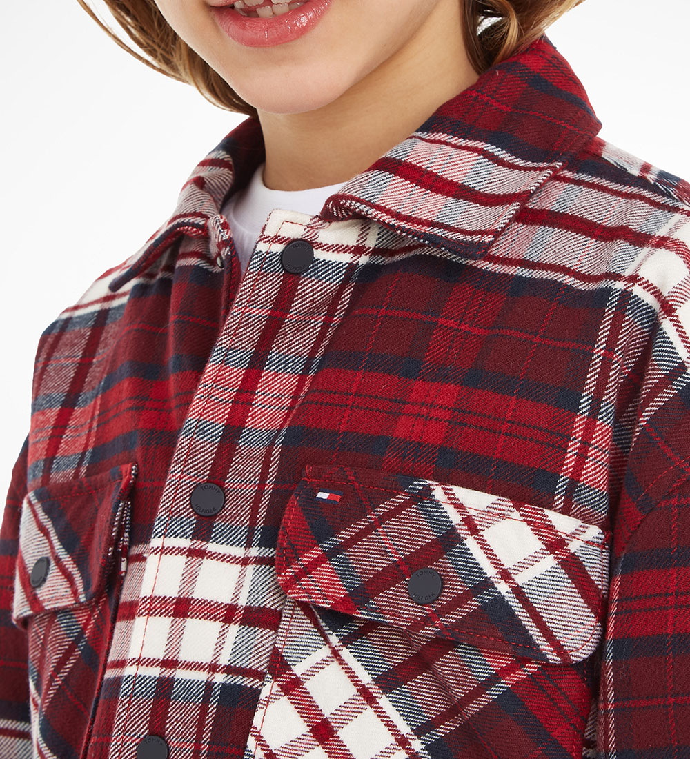 Tommy Hilfiger Shirt w. Lining - Shearling Lined Tartan - Multi