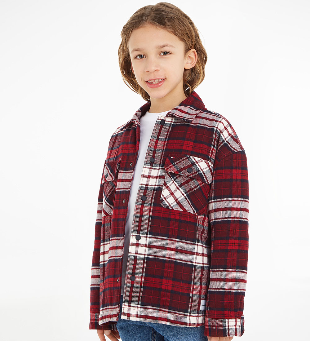 Tommy Hilfiger Shirt w. Lining - Shearling Lined Tartan - Multi