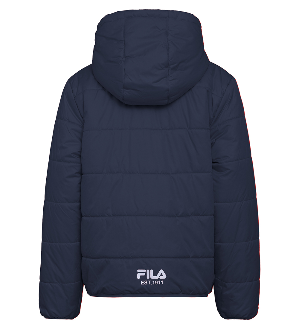 Fila Puffer Jacket - Mountain huts - Black Iris