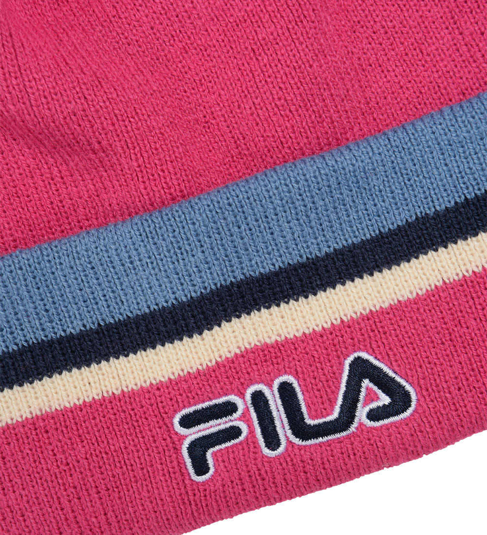 Fila Beanie/Gloves - Knitted - Berea - Fuchsia Purple