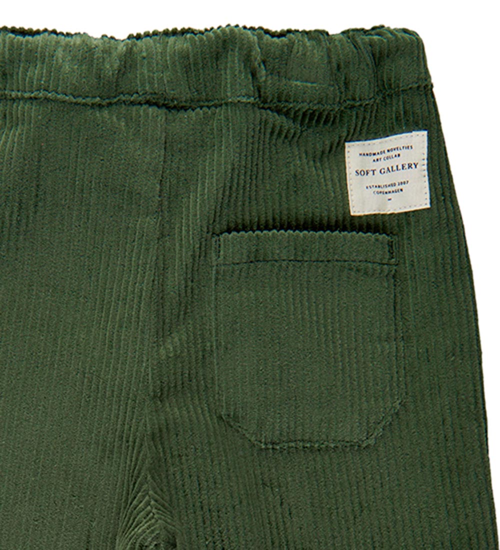 Soft Gallery Broek - Corduroy - SgbEik - Dark Bos