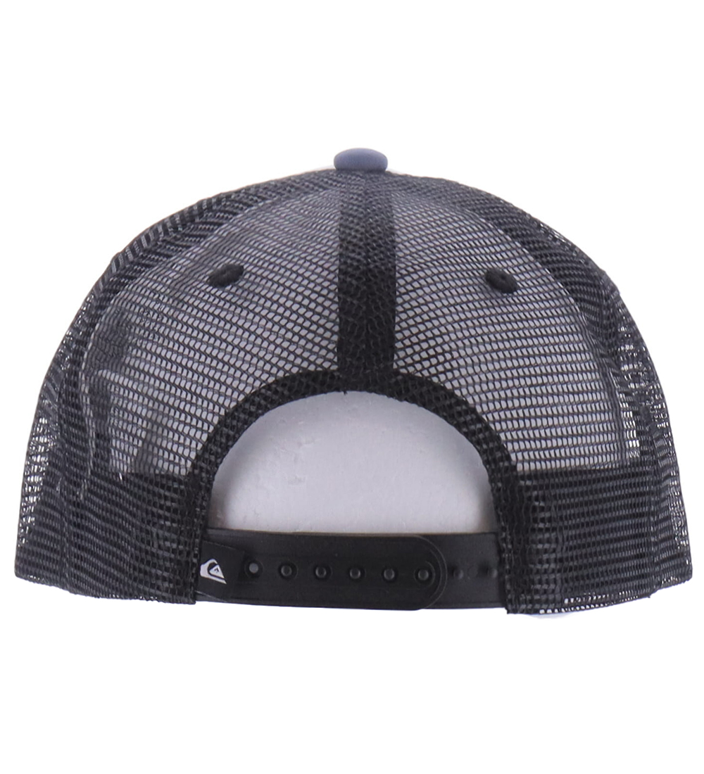 Quiksilver Cap - Rat Pack Trucker - White/Blue