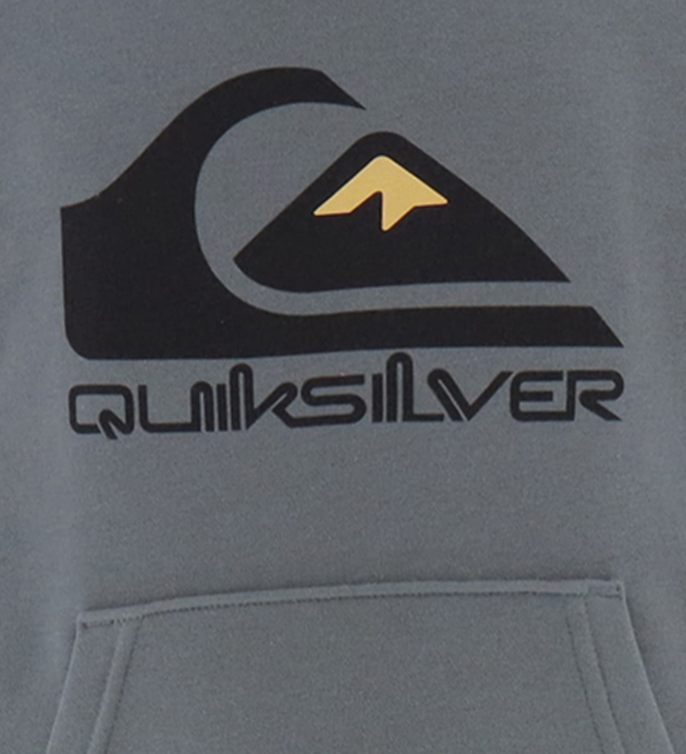 Quiksilver Hoodie - Big Logo - Dusty Green