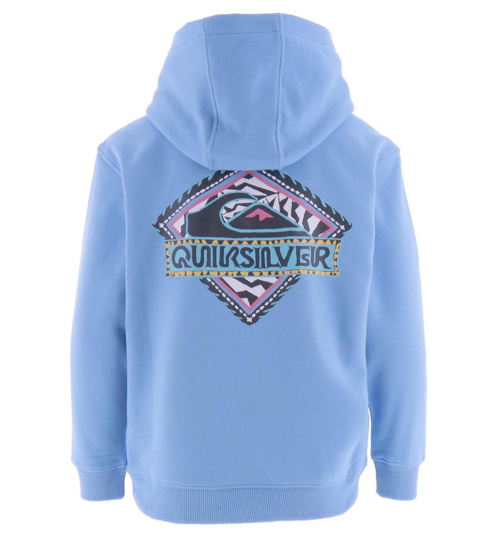 Quiksilver Hoodie - Graphic - Blue